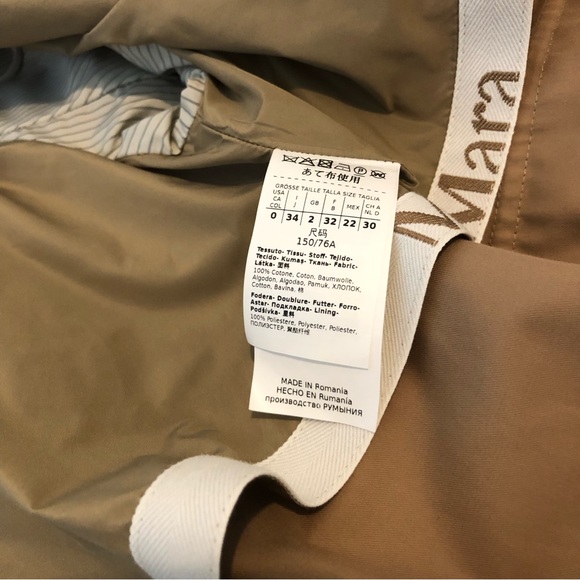 Max Mara trench coat - cabardine “ctrench” tan - Picture 7 of 9